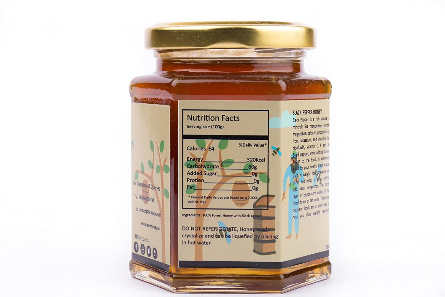 Black Pepper Honey Buy Authentic Indian Handicrafts Online