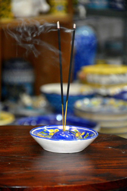 Picture of Floral Incense Stick Holder - Set of 1 (Available in 5 Designs)