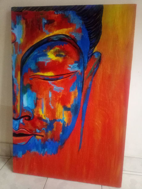 Picture of Buddha Acrylic Painting