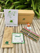 Picture of Brown Box Collection: 10 Seed Colour Pencils + 1 Seed Diary + 1 Seed Ball