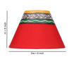 Picture of Terracotta Modern Matki Table Lamp (Red)