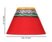 Picture of Terracotta Modern Matki Table Lamp (Red)