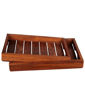 Picture of Wooden Serving Tray (Set Of 2)