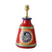 Picture of Terracotta Table Lamp 'Madhubani In Light' (Red)