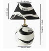 Picture of Terracotta Table Lamp Warli (Monochrome)