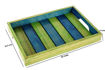 Picture of Multicoloured Wooden Serving Tray (14 x 10 Inch)