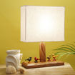 Picture of Wooden Table Lamp Parrot