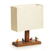 Picture of Wooden Table Lamp Parrot