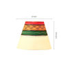 Picture of Terracotta Table Lamp 'Warli In Light' Pot Shaped Round