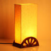 Picture of Wooden Table Lamp Decorative Sunrise