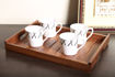 Picture of Wooden Serving Tray (Brown)