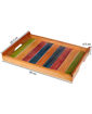 Picture of Wooden Serving Tray Multi Coloured