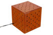 Picture of Creative Dice Wooden Table Lamp (Orange)