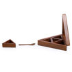 Picture of Pyramid Wooden Spice Box with Spoon