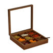Picture of Wooden Spice Box with Container & Spoon