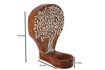 Picture of Wooden Tealight Holder Engraved Mango Tree (Table or Wall)