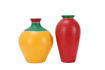 Picture of Terracotta Hand painted Vases and Pots (Set of 2)