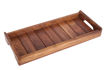 Picture of Wooden Serving Tray Natural Brown (14 x 6 Inch)