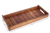 Picture of Wooden Serving Tray Natural Brown (14 x 6 Inch)