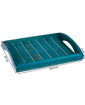 Picture of Wooden Serving Tray In Steam Beach Wood (Blue)