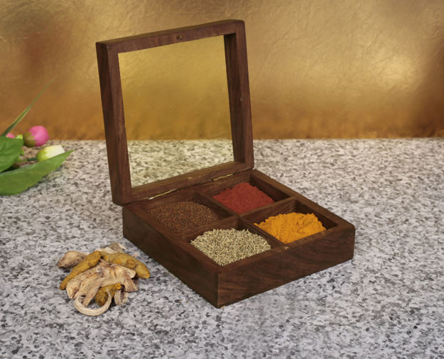 Picture of Wooden Spice Box