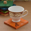 Picture of Wooden Tea Coasters Parrot Carving Multicolour