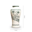 Picture of Terracotta Vase Tapered Warli - Tribal Serenity