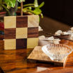 Picture of Wooden Trivets Chess Pattern (Set of 2)