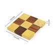 Picture of Wooden Trivets Chess Pattern (Set of 2)