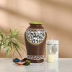 Picture of Terracotta Vase Warli Tapered (Tribal Melodies)