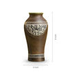 Picture of Terracotta Vase Warli Tapered (Tribal Melodies)