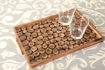 Picture of Trendy Wooden Cut Pieces Serving Tray (Large)