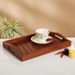 Picture of Wooden Tray Brown