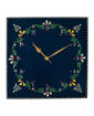 Picture of Embossed Wooden Wall Clock Handpainted