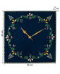 Picture of Embossed Wooden Wall Clock Handpainted