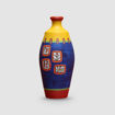 Picture of Terracotta Vase Elongated Neck Tapered - Warli in Frames