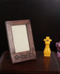 Picture of Wooden Photo Frame With Hand Carving