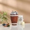 Picture of Terracotta Round Vase Warli - Tribal Melodies
