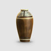 Picture of Terracotta Round Vase Warli - Tribal Melodies
