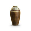 Picture of Terracotta Round Vase Warli - Tribal Melodies