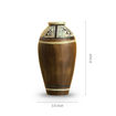 Picture of Terracotta Round Vase Warli - Tribal Melodies