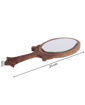 Picture of Wooden Hand Mirror Royal Look Oval Sheesham Wood