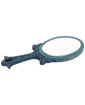 Picture of Wooden Hand Mirror Small Oval (Blue)