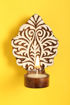 Picture of Wooden Tealight Holder Engraved (Table or Wall)