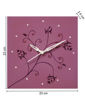 Picture of Handmade Wall Clock Purple
