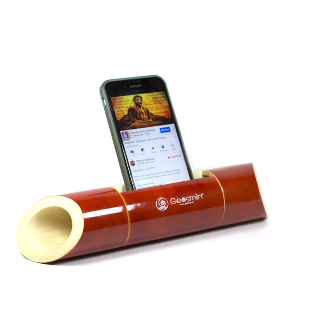 Picture of Kalarava Acoustic Amplifier for Mobile Phone - Classic Wedge Cut - Red