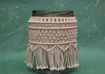 Picture of Macrame work on glass jar