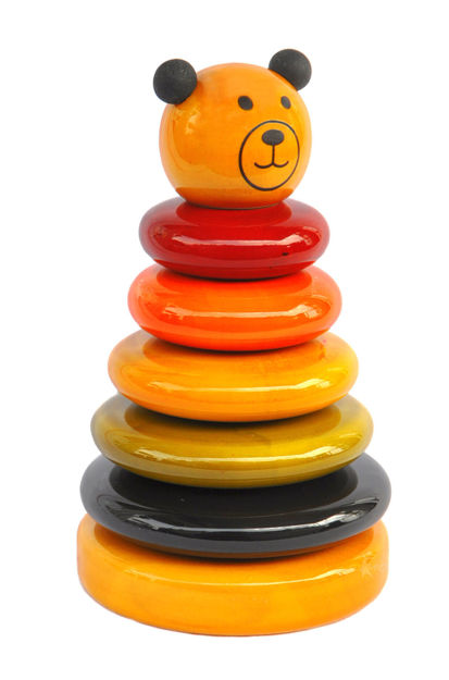 Picture of Cubby Wooden Stacker Toy