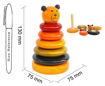 Picture of Cubby Wooden Stacker Toy
