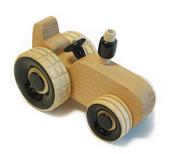 Picture of Ippu Tractor Wooden Pull Toy